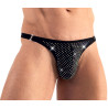 Svenjoyment String avec strass brillants ARTEMIS Noir